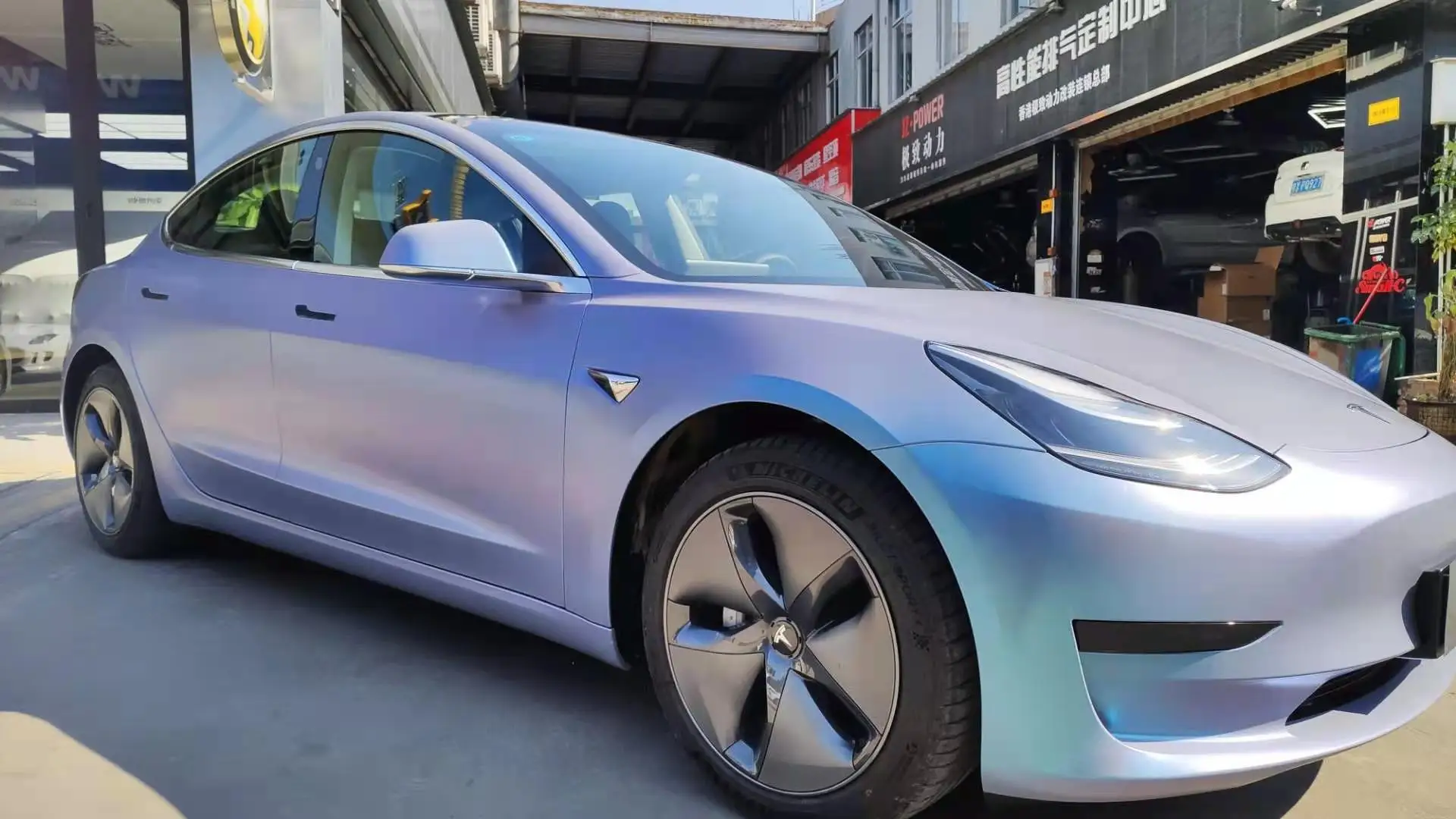 Nick Pearlescent Chrome Blue Design Metallic Light Grey Wrapping Matte Wine Red Pet Cast Vinyl Wrap Gloss Car