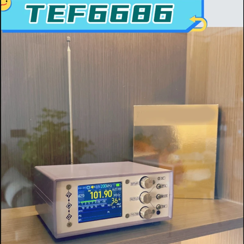 Full-Band Radio TEF6686 Digital High-Sensitivity Radio FM AM Radio