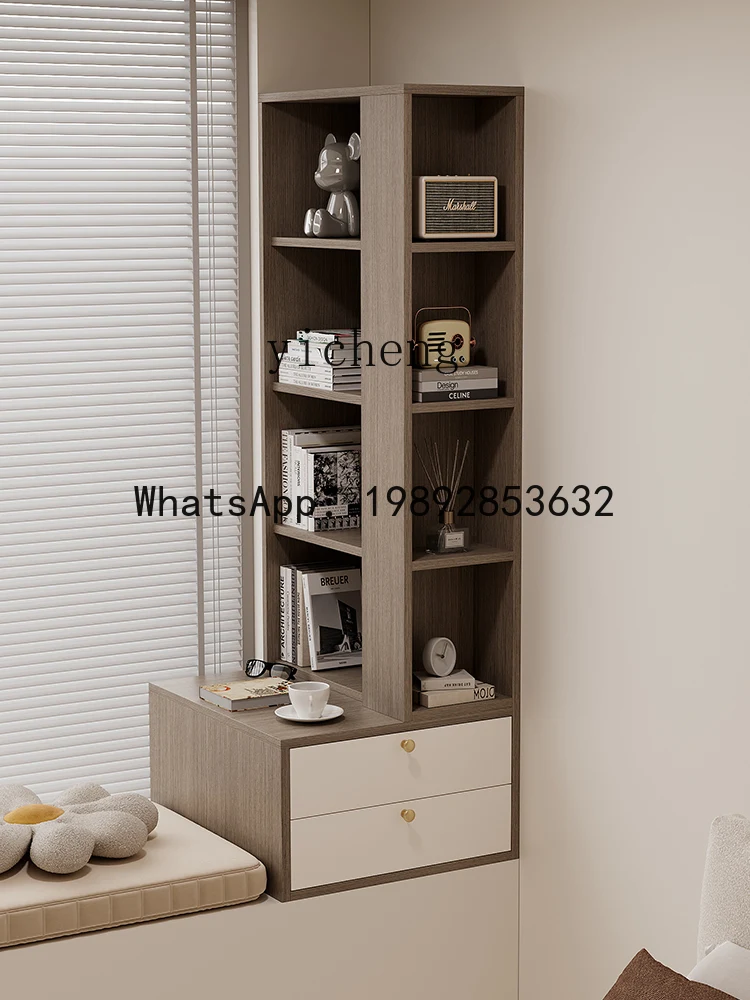 

X6 bay window storage cabinet household small apartment window solid wood storage cabinet transformation cabinet