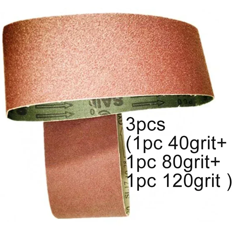 3 Pieces 76x533mm Sanding Belt 3