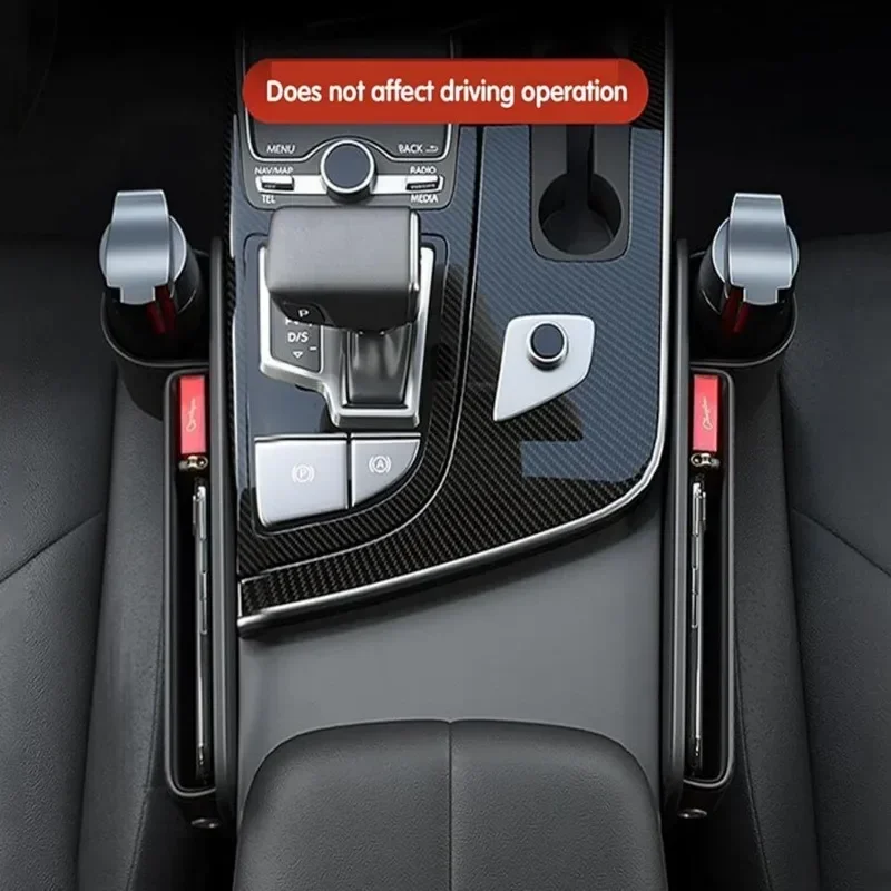 Car Seat Gap Filler Car Seat Gap Filler Side Seam Organizer Leak-proof Front Seat Gap Filler Storage Box Interior Accessories