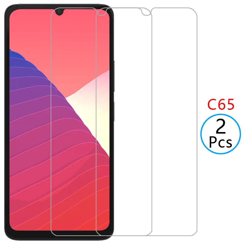 حافظة هاتف لهاتف شاومي بوكو c65 من الزجاج المقسى على pococ65 c 65 65c 4g 5g غطاء خلفي 360 xiomi xaomi poc pco c65 حقيبة cas