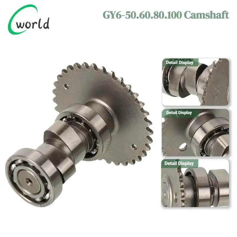 

139QMB GY6 50 80 Scooter Engine Camshaft Assy - Compatible with GY6 50cc 80cc 125cc 150cc Scooters & Engine Parts