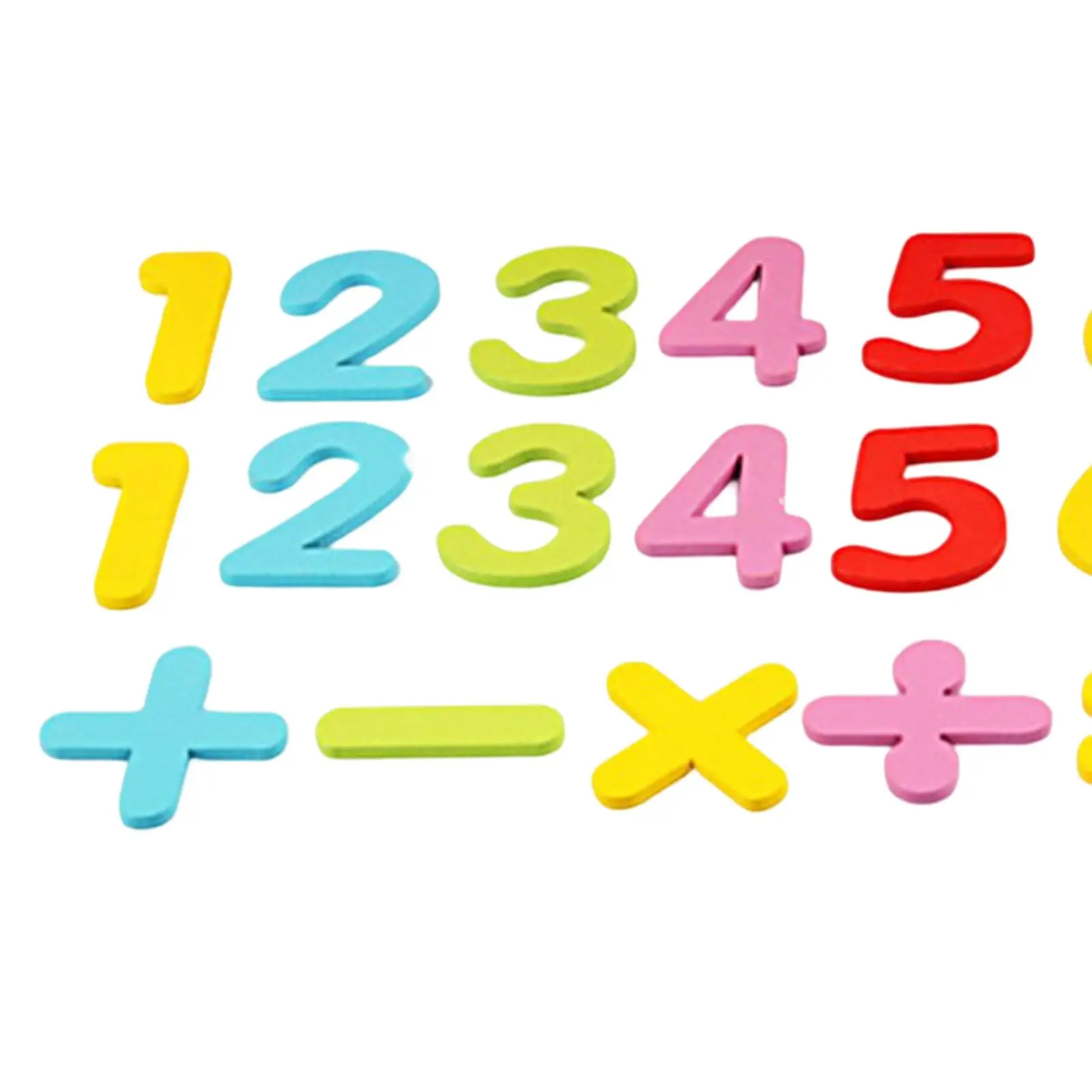 Math Learning Puzzle Toy Wooden Learning Counters Chip for Games Classroom