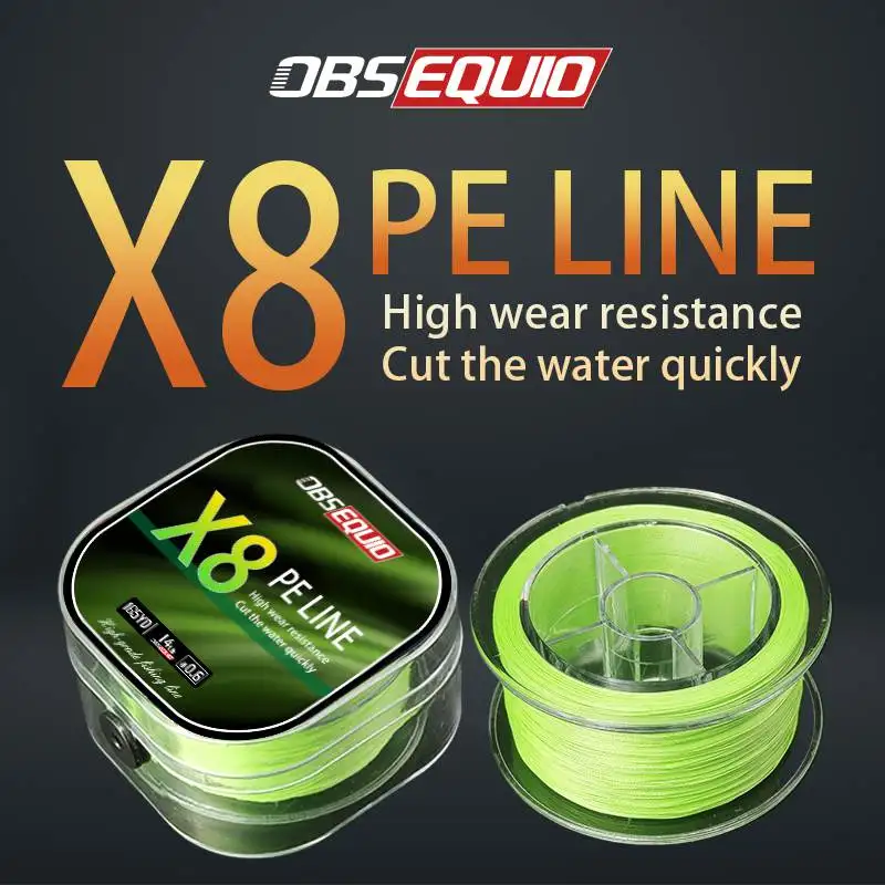

X8 Upgraded Braided Fishing Lines Super Strong 8-strand Multifilament PE Line 100M 150M 200M braided cord for fishing