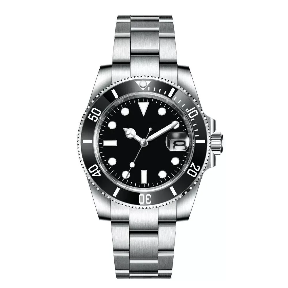 

Classic Design Tandorio Sterile Black 40mm Sapphire Crystal Glass 200m Water Resistance Japan NH35A Automatic Watches For Men