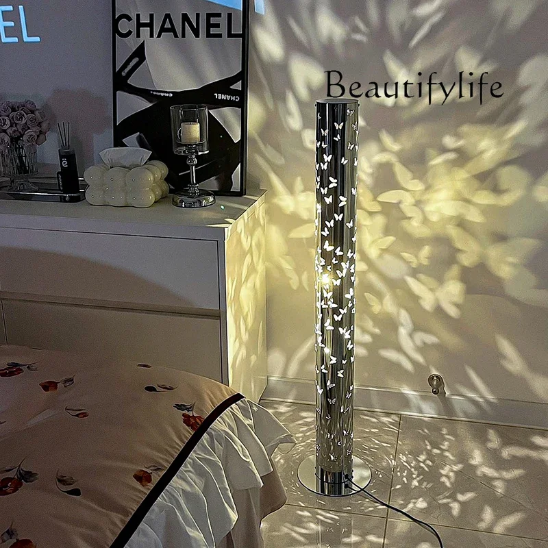 Light and shadow atmosphere floor lamp modern simple butterfly design