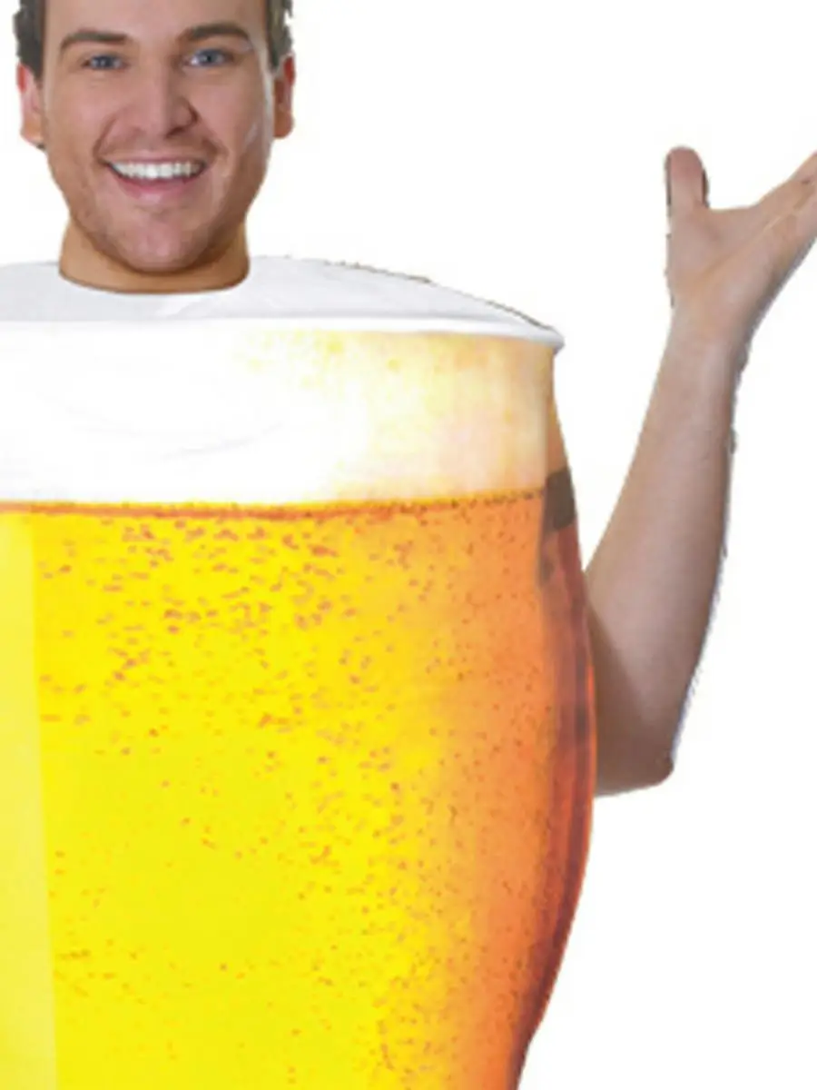 

Хэллоуин пивная чашка костюм для выступлений косплей ролевая одежда для взрослых мужская одежда для выступлений забавные сценические наряды для мужчин