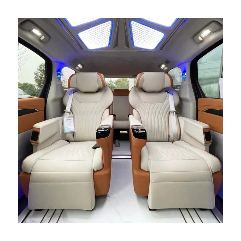 Hot Selling Adjustable Leather MPV Seats With Heating Ventilation Interior Modification Accessories