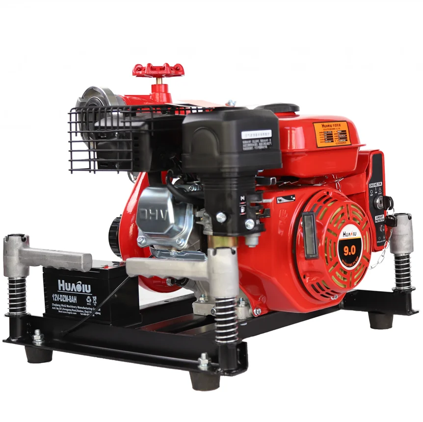 Quality Small Gasoline Engine Portable Fire Fighting Water Pump