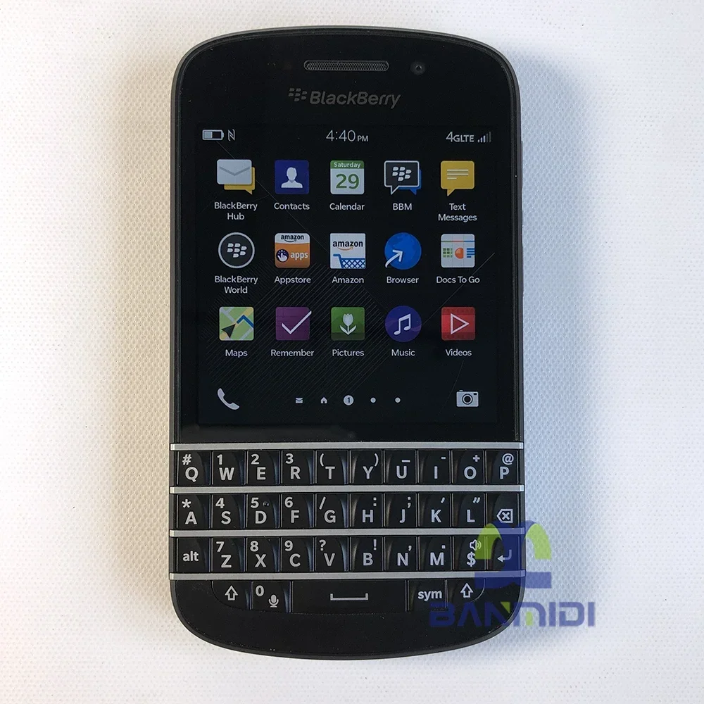 Original BlackBerry Q10 Mobile Cell Phone 8MP 4G LTE WIFI Bluetooth QWERTY Keyboard Unlocked Cellphone