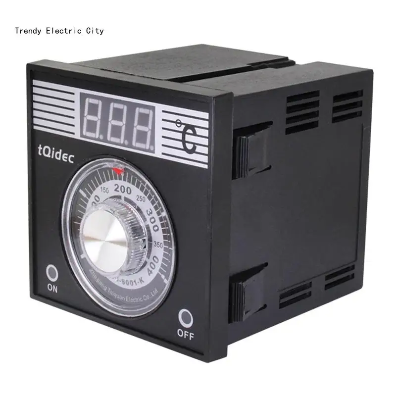 R9CD PID Temperature Controller K Type Electronic Thermostat Regulator for Gas Oven