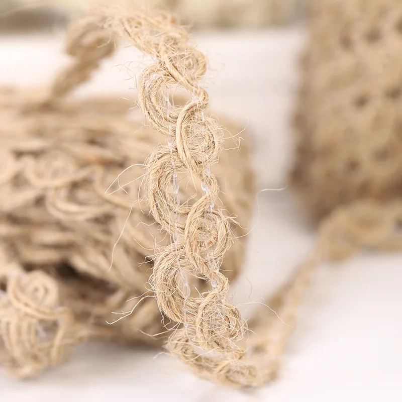 Kit Di Nastri E Corda In Iuta Naturale - 55 Metri - 8 Rotoli Vintage Per Decorazioni Fai Da Te, Matrimoni, Confezioni Regalo