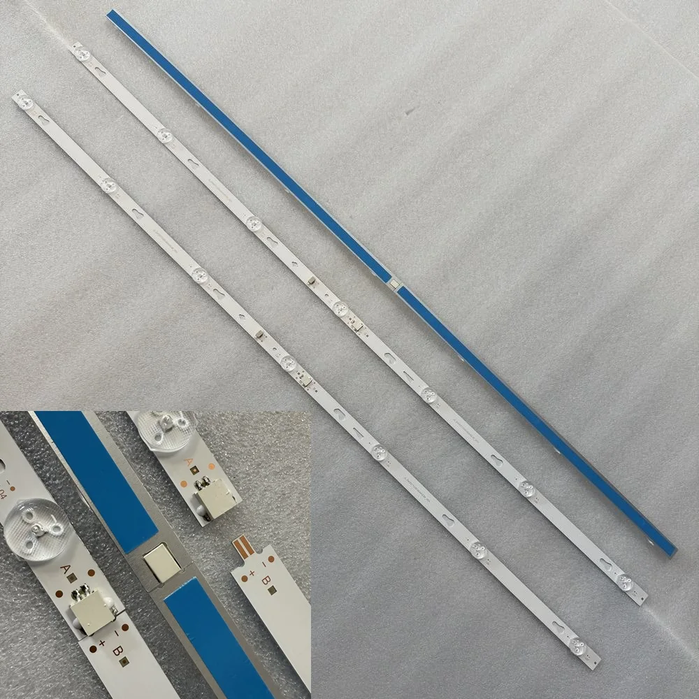3 قطعة/المجموعة LED شريط إضاءة خلفي لشاومي L43M5-AN L43M5-AX LVF430LGDX LC430DUY SHA1 #1