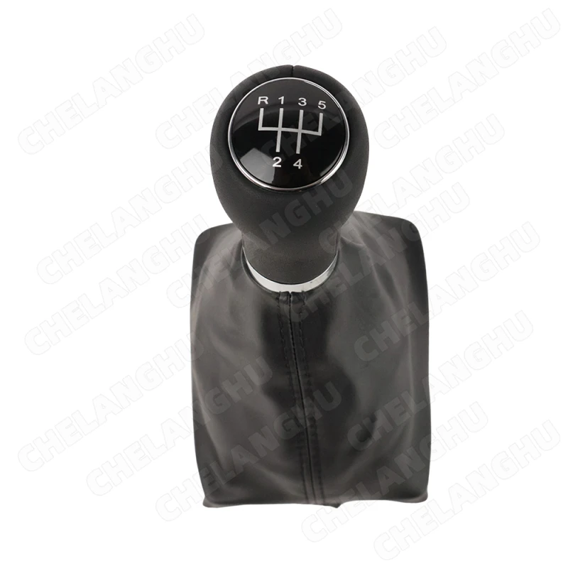 5 / 6 Speed Car Shift Gear Knob With PU Leather Knob For Audi A6 C6 (2004-2012) A4 S4 B8 8K A5 8T 8F Q5 8R 2007-2015