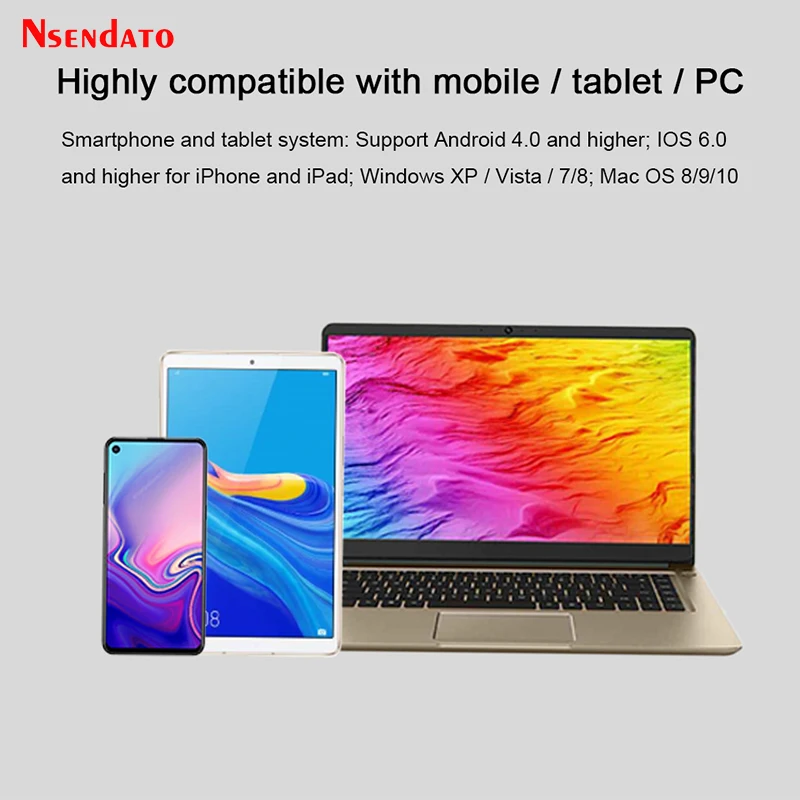 Anycast-receptor inalámbrico ezcast Miracast, dispositivo Miracast, para DLNA, AirPlay, Mirroring, HD TV Stick, Wifi, para IOS y Android