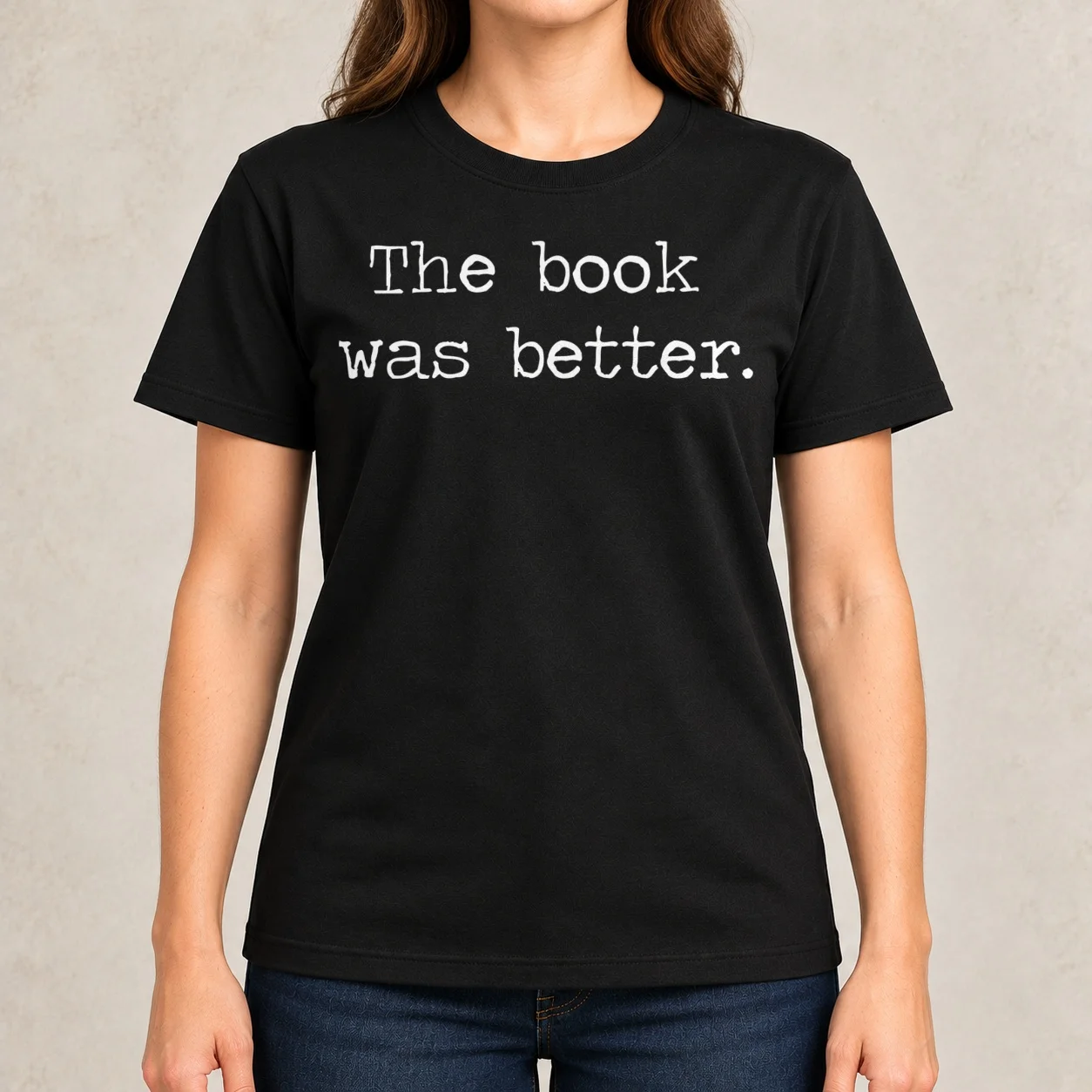 The Book Was Better Women T-Shirt anime clothes tees quick-drying Women clothes
