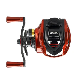 Histar-Fishing Giu Baitcasting, Carbon Fiber BFS PCCF, 4kg Drag Power, 5 + 1BB, 3D Dynamic Suspension, Magnetic Locking System, 99g 10 Main BFS Reel Sales - №6