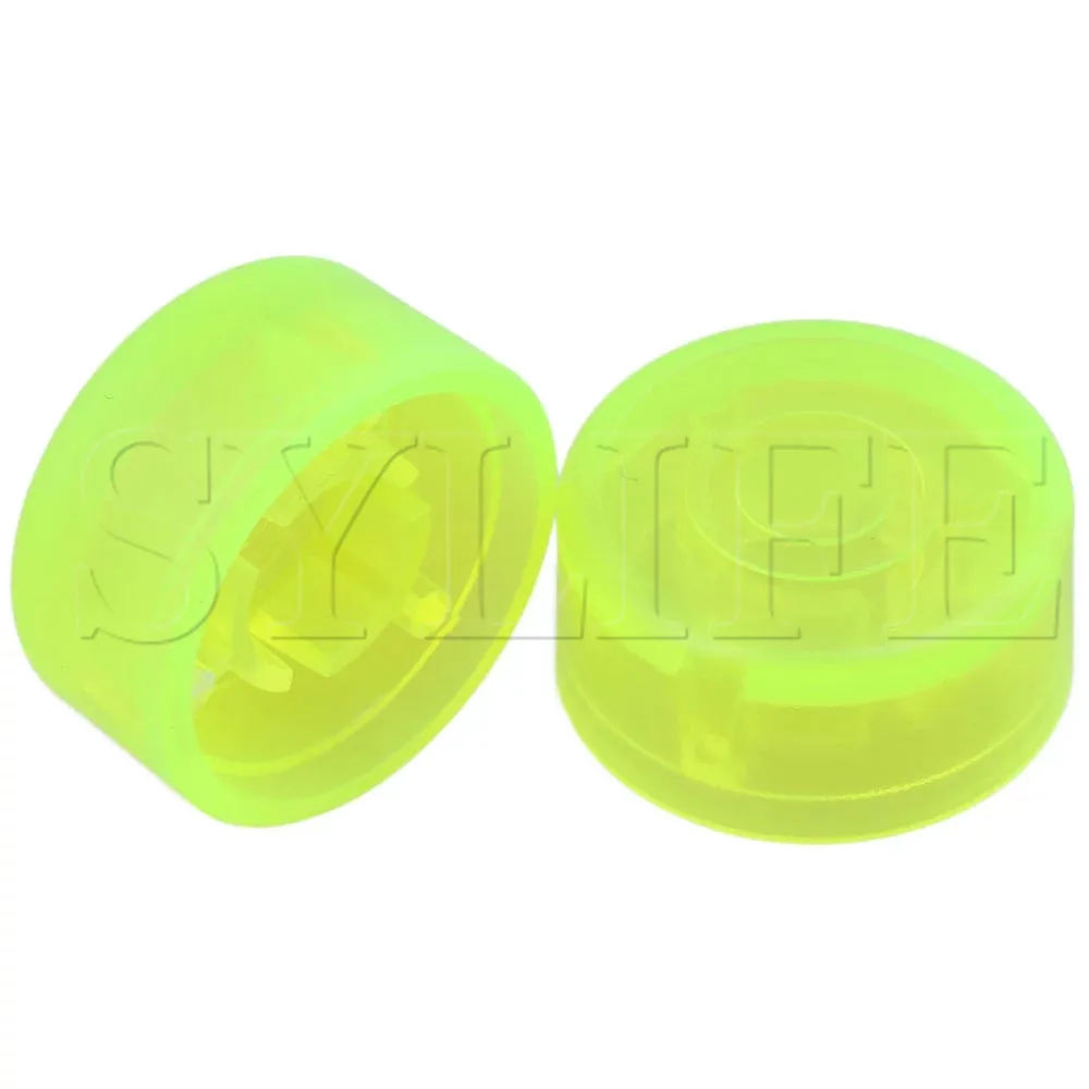 10xFluorescent Green Electric Guitar Effects Stomp Switch Pedal Knob Cap