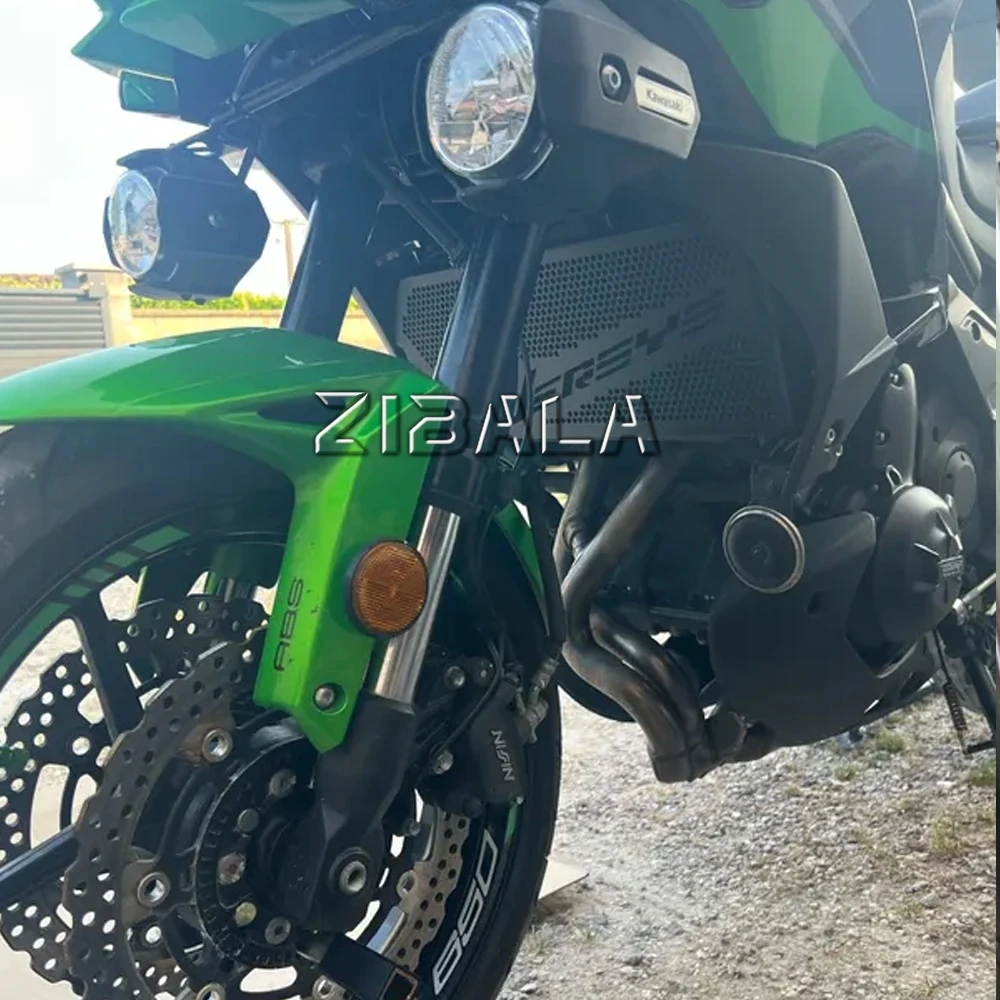 

Radiator Guard For KAWASAKI Versys 650 Versys650 2015~2025 2024 2023 Motorcycle Accessories Tank Grille Protector Mesh Cover