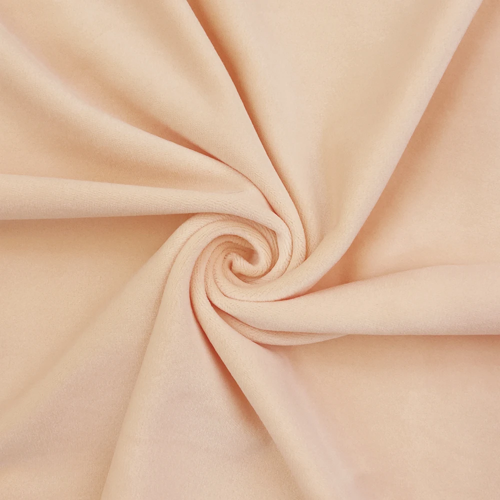 Kleur 01 ~ 40 Stretch Mochi Pluche Minky Stof 1mm Stapel 95% Polyester 5% Spandex Stretch Vierzijdige Pluche Stof Voor Diy Naaien Speelgoed