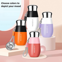 500ML Tumbler Thermos Cup Milky White Coffee Mug Insulated Water Bottle Travel Stainless Steel Car Vacuum Flasks Drinking Kettle
