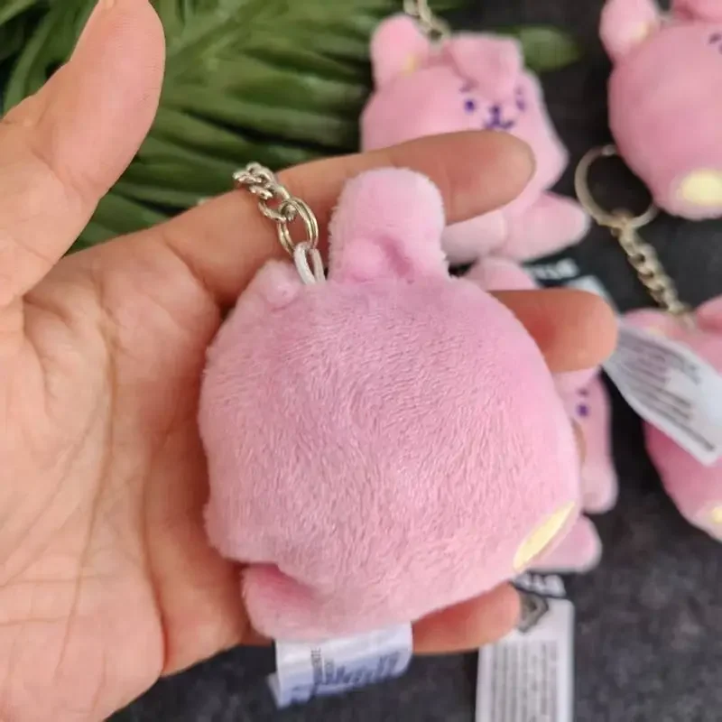 BT21 Ugly and Cute Long Eared Rabbit Plush Pendant Cute Keychain Doll Plush Keychain view 6