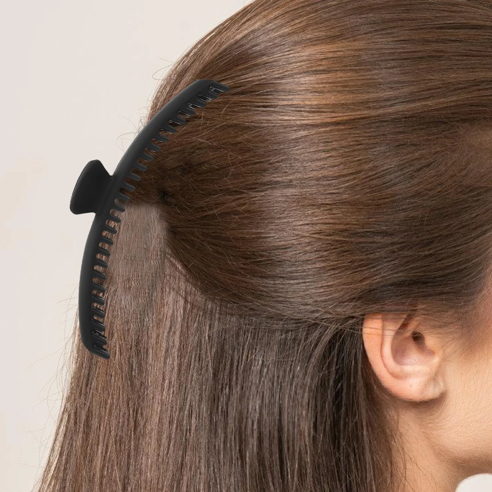 

Матовые зажимы в виде акулы для женщин, большой размер, зажимы с тонкими зубьями, зажимы для тонких тонких волос, инструмент для секционирования, уникальный инструмент