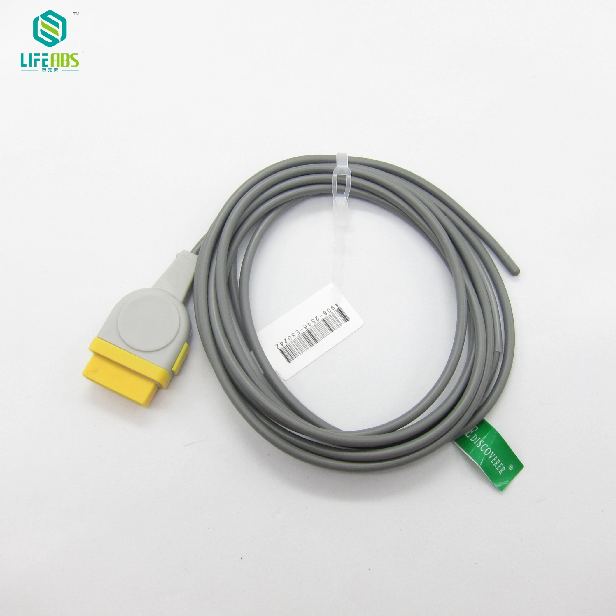 

Reusable Temperature Probe for G*E dash Monitor,Adult/infant Skin Surface/Esophageal/Rectal TEMP Sensor and Adapter.
