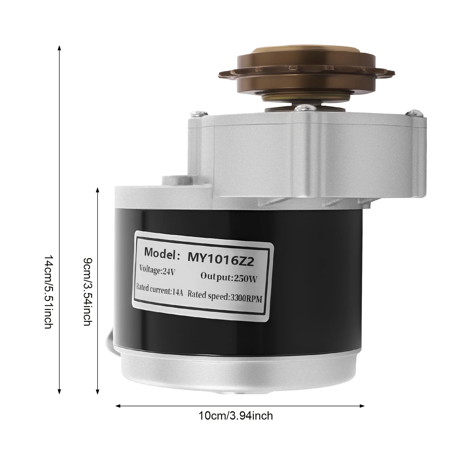 Kit di conversione bici elettrica 24V 250W, motore in rame puro spazzolato, kit di modifica bici elettrica con display a LED, installazione semplice