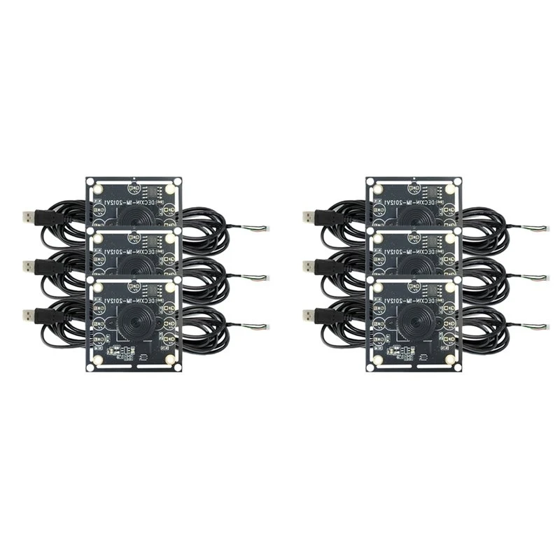 A33T-New 6PCS 100 Degree Camera Module 1MP OV9732 1280X720 USB Free Driver Manual Focus,With 3 Meter Cable For Winxp/7/8/10