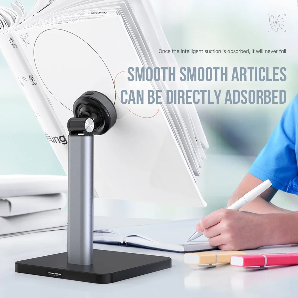 Vacuum Suction Desk Phone Holder Automatic Adsorption Mobile Phone Holders Bracket Stand Tablet Holder