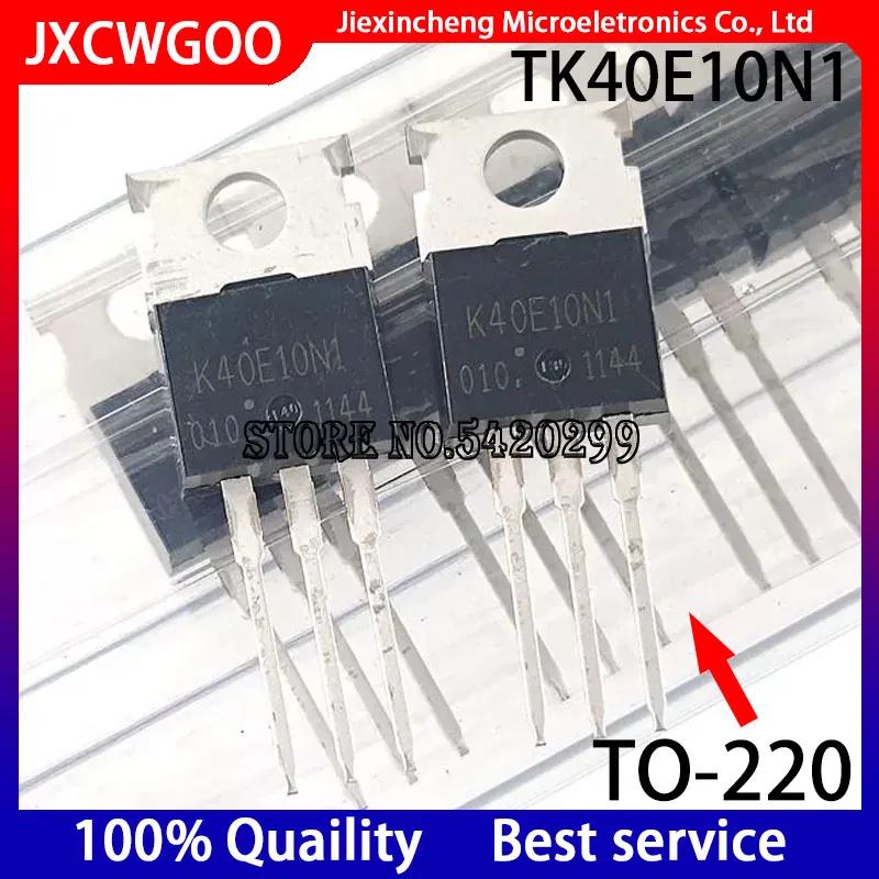 10PCS TK40E10N1 K40E10N1 TO-220 100V40A TO220 MOSFET New original