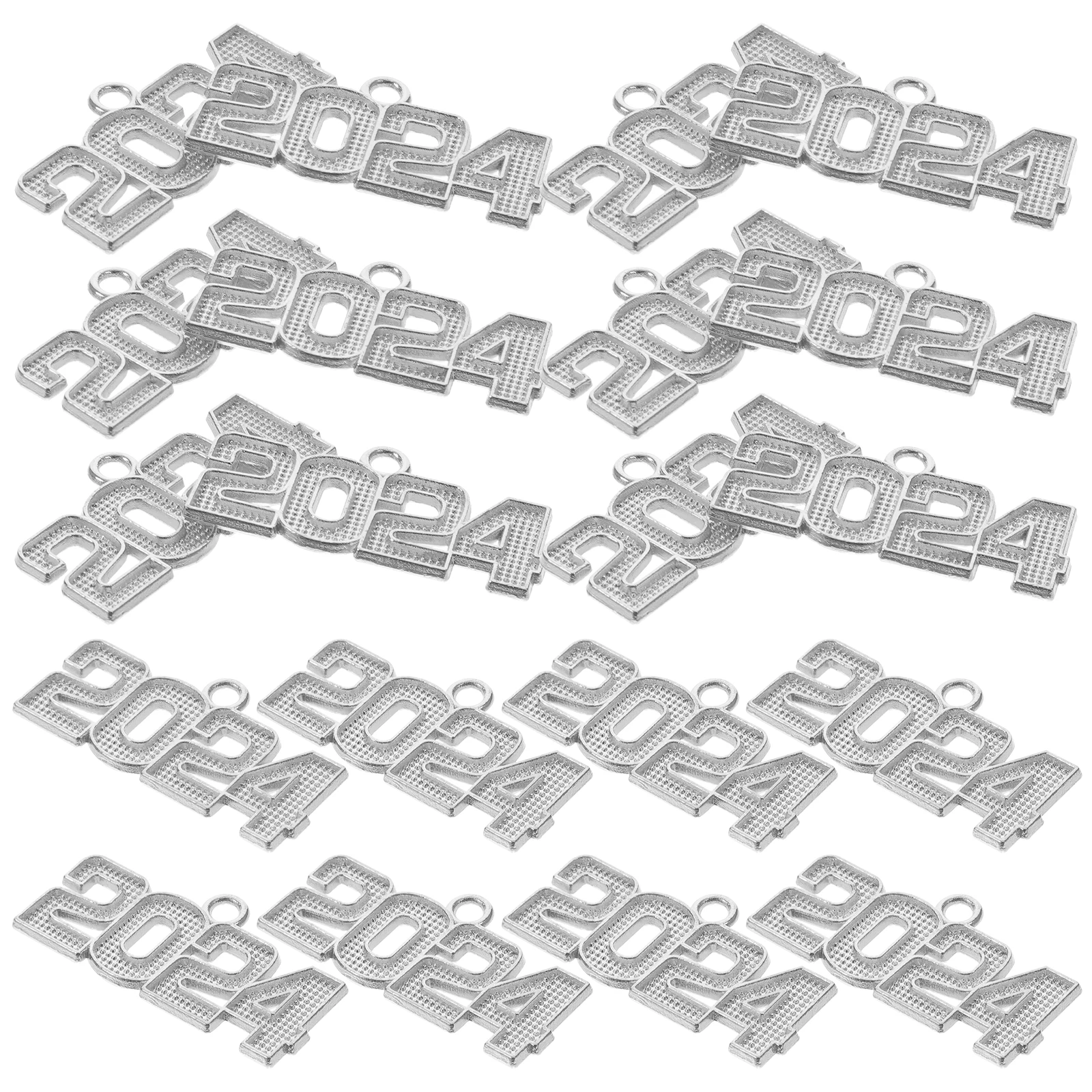 

100 Pcs Bulk Charms for Jewelry Making Alloy Pendant Accessories Jewellery Letter Beads