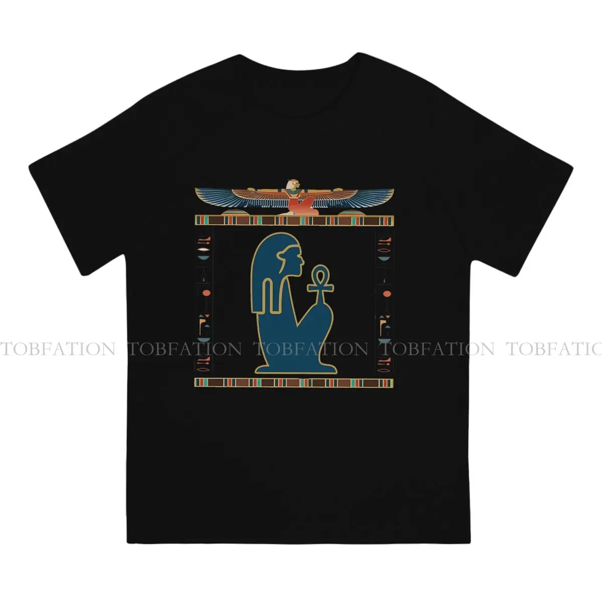 Ancient Egypt Egyptian Crewneck TShirts Tutenkhamon Pharaoh Ankh History Hieroglyphics Cool Distinctive Homme T Shirt Funny Tops