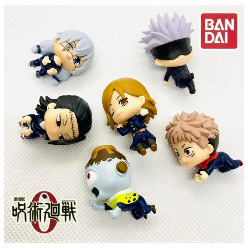 

Official Bandai Gashapon Cable Holder Jujutsu Kaisen 04 Anime Figure Gojo Satoru Geto Suguru Cute Desktop Figure Toy Gift