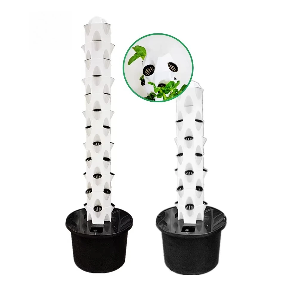 Home Garden Petal Towers Growing Greenhouse Cultivation Soilless Planting Vertical Hydroponic Growing System