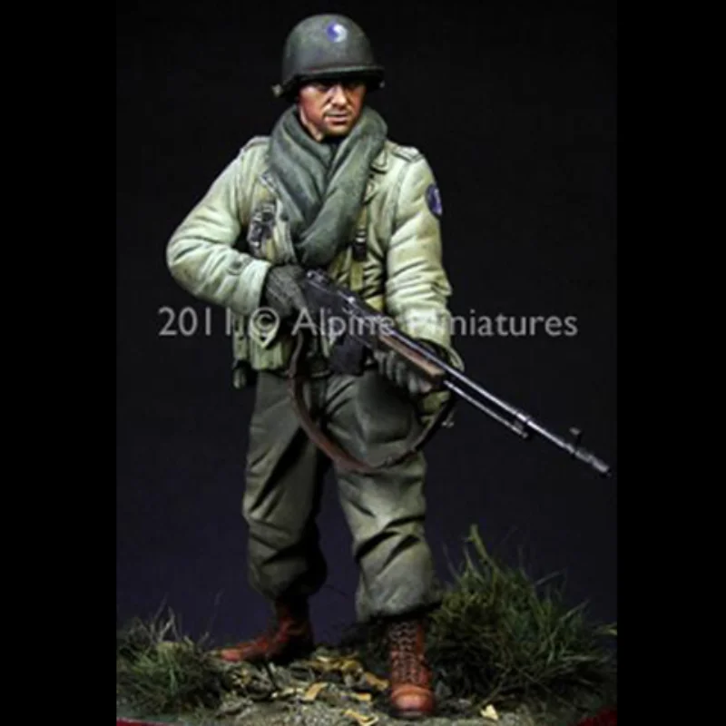 1 / 16 Resin Soldier Cannes 29 Infantry Division Hands on White Model