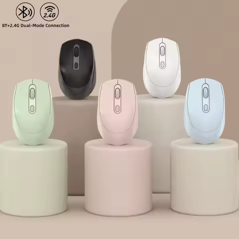 Wireless Rechargeable Bluetooth 2.4G USB Mouse For iPad for MacBook Phone 1600DPI Silent Mouse for Notebook Laptop Tablet PC
