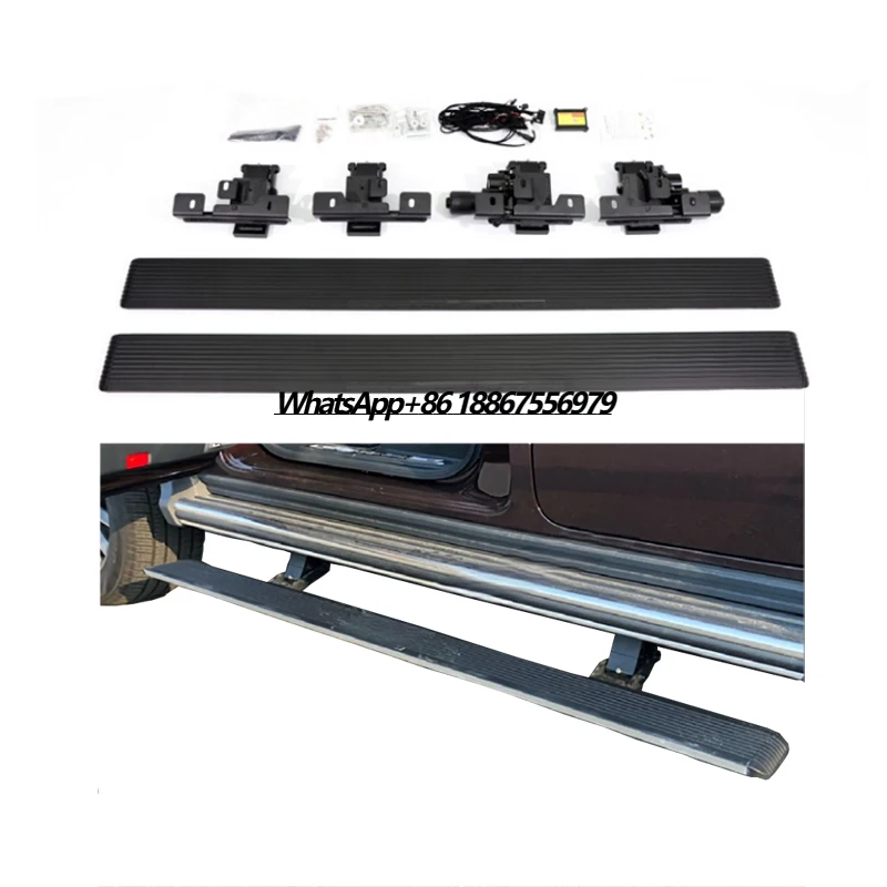 

G Class W465 W464 2019-2025 Car Electric Side Step 165cm Foldable Pedals without Logo Auto Parts Exterior Tuning for G63 G500
