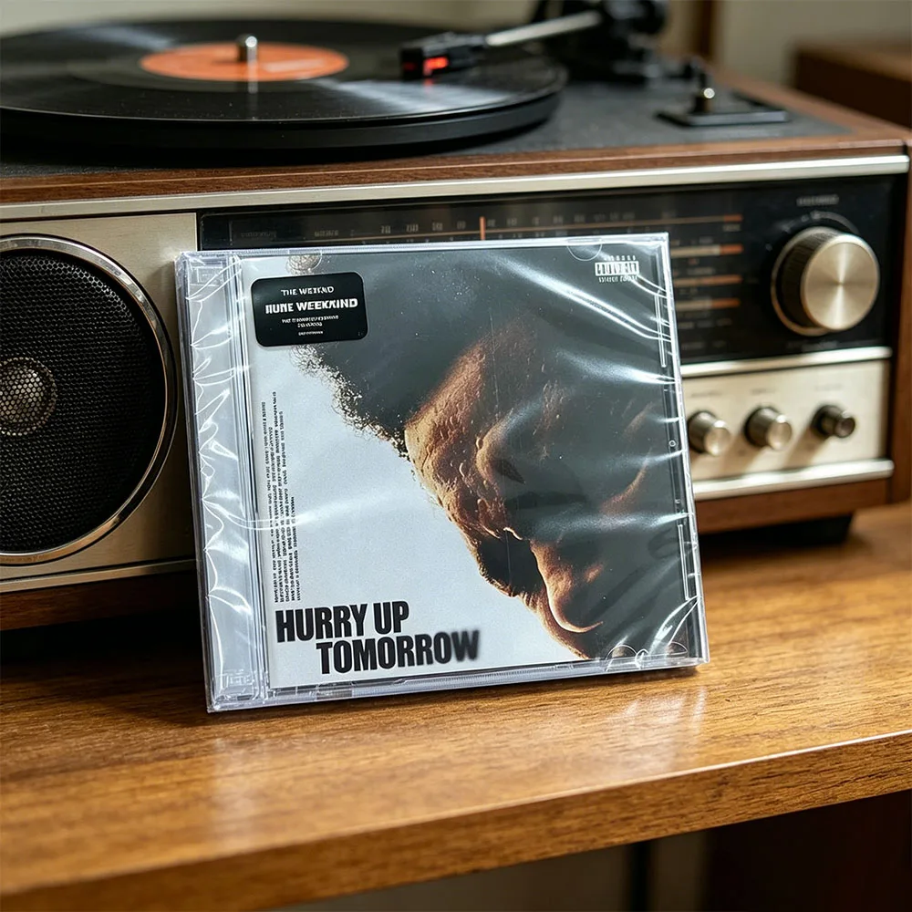 The Weeknd 'Hurry Up Tomorrow' Music CD - usage example