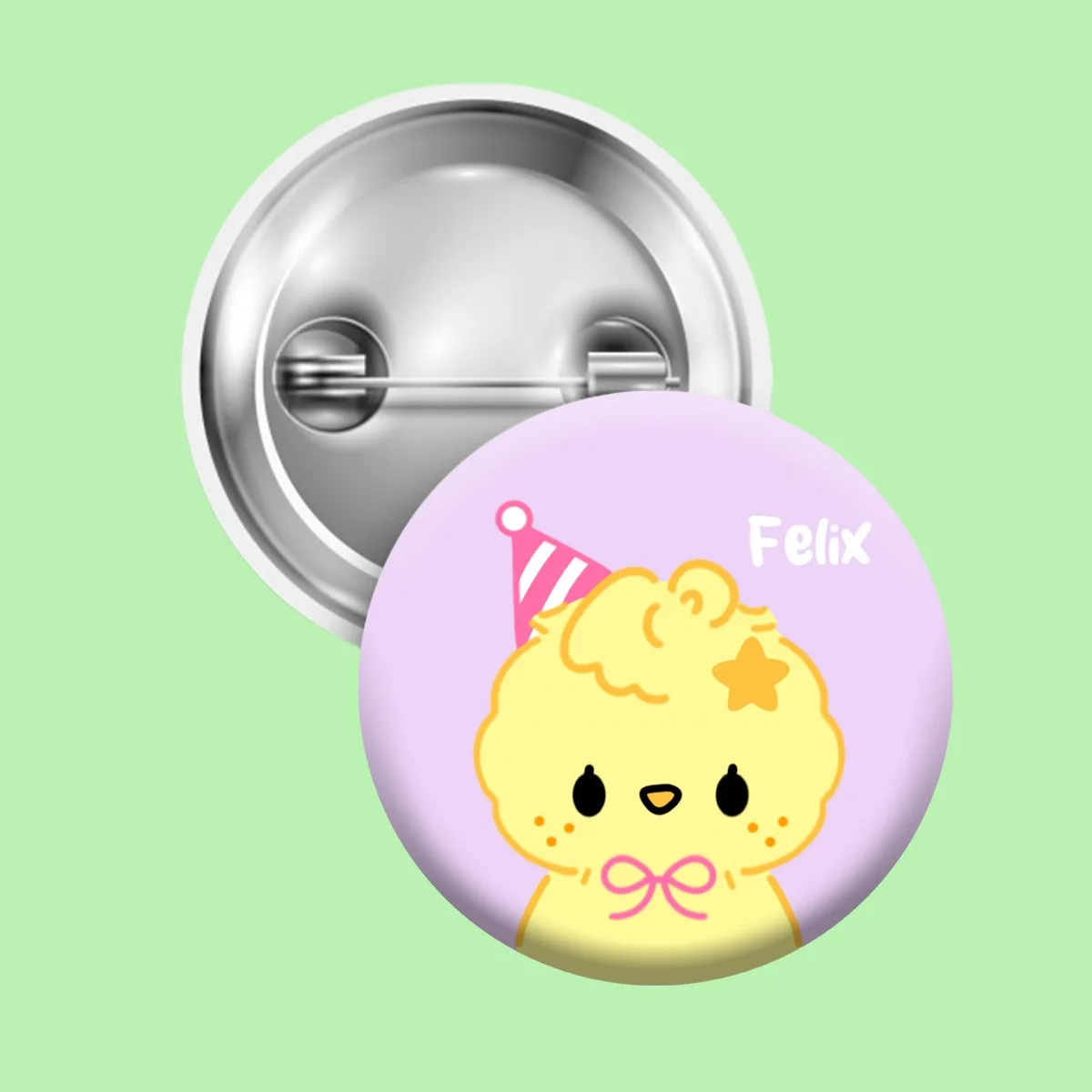 Distintivo periférico de desenho animado STRAY KIDS SKZOO, emblema Makou, folheto, barra BbokAri, bolsa e acessórios de decoração de roupas