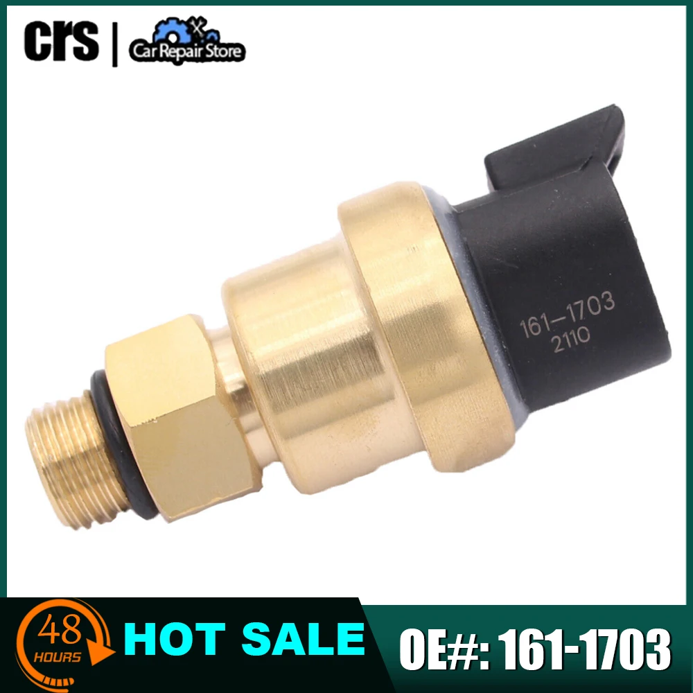 

New 1× Pressure Sensor For Caterpillar Cat C15 C18 C7 C9 161-1703 1611703 1978393