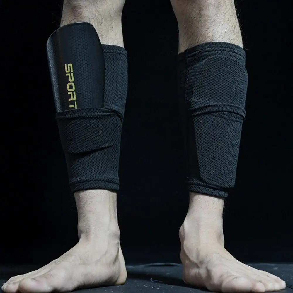 1 paio di supporto per parastinchi da calcio parastinchi da calcio protezione per le gambe protezione per le gambe bambini ragazzo uomo nero bianco parastinchi accessorio per abbigliamento sportivo