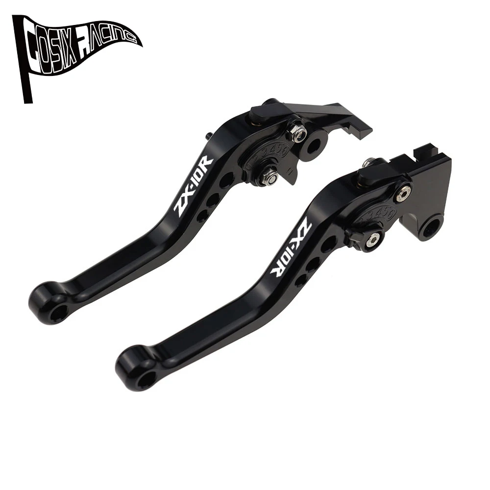 

Fit For ZX10R/RR/KRT/SE 16-22 ZX10R ZX10RR ZX10KRT Motorcycle CNC Accessories Short Brake Clutch Levers Adjustable Handle Set