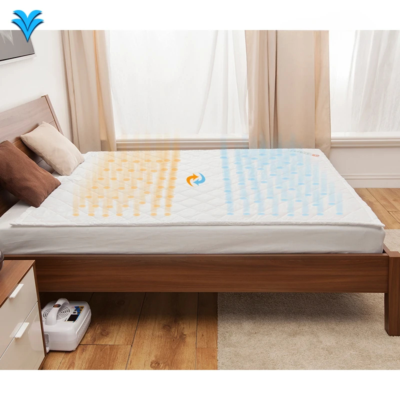 Great Sleep Enhancement Individual Temperature Control Cooling and Heating Mattress Pad