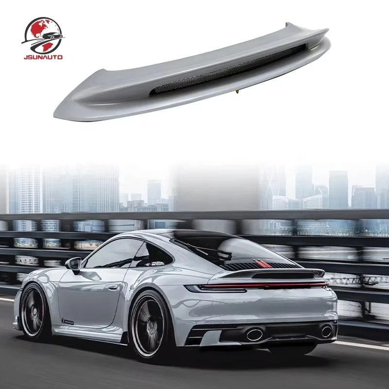 New Fashion for 992 Carrera Facelift Carbon GT3 Style Duck Tail Wing Spoiler for 911-992 Targa Rear Spoiler Kits