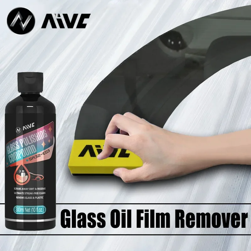 

Glass Polishing Compound Car Windshield Oil Film Remover Deep Cleaner Paste Film Removal Cream Clear Window Auto Detailing