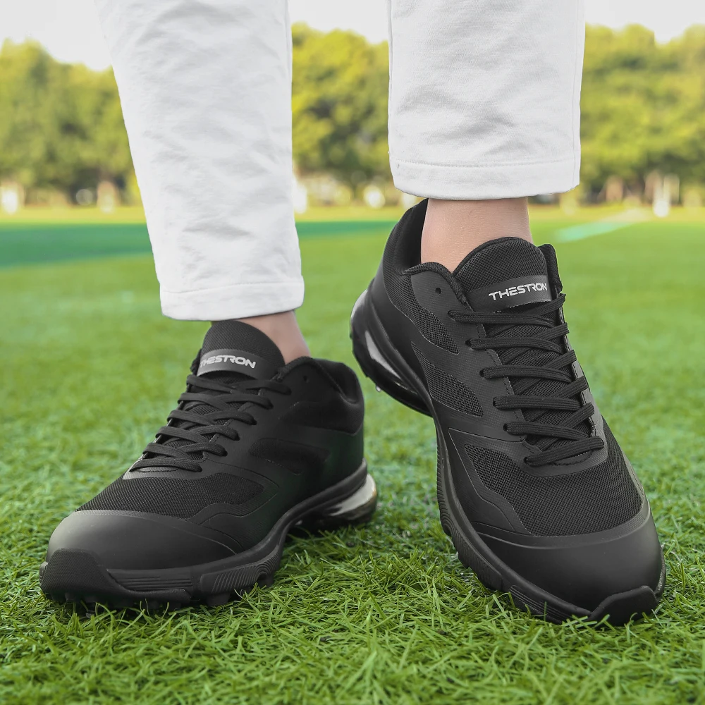 Pánské odborný golf boty outdoorové pánské fitness pohodlné golf tráva průběh boty unisex golf sportovní boty