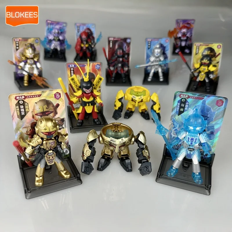 BLOKEES Hero Infinity Starlight Version Wave 1 Guan Yu Sun Wukong Building Blocks Assembled Educational Toy Festival Gift